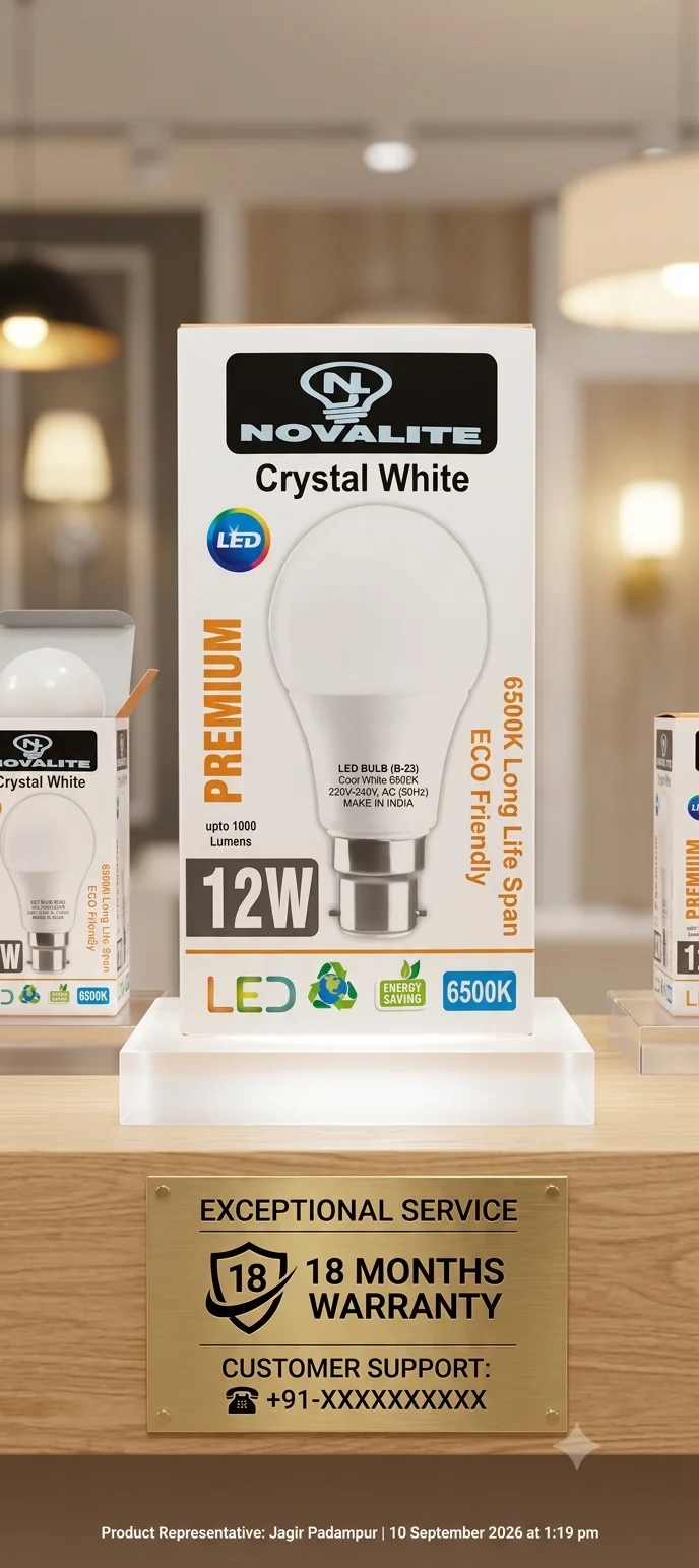 12W LED Bulb